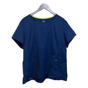 Medelita Meridian Multi-Pocket Scrub‎ Top 2XL